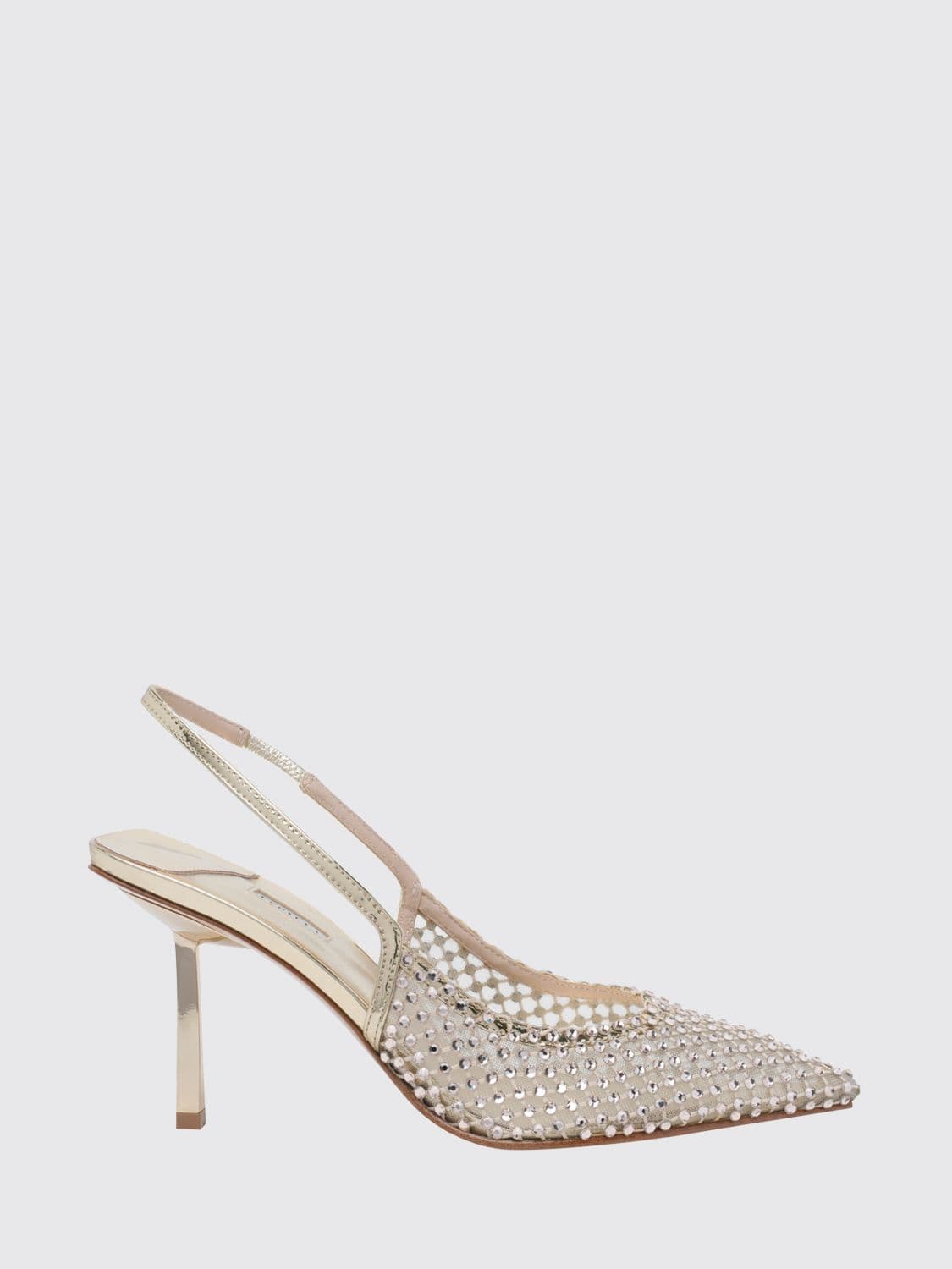 Le Silla Rhinestone Nylon Gilda Slingback · 36