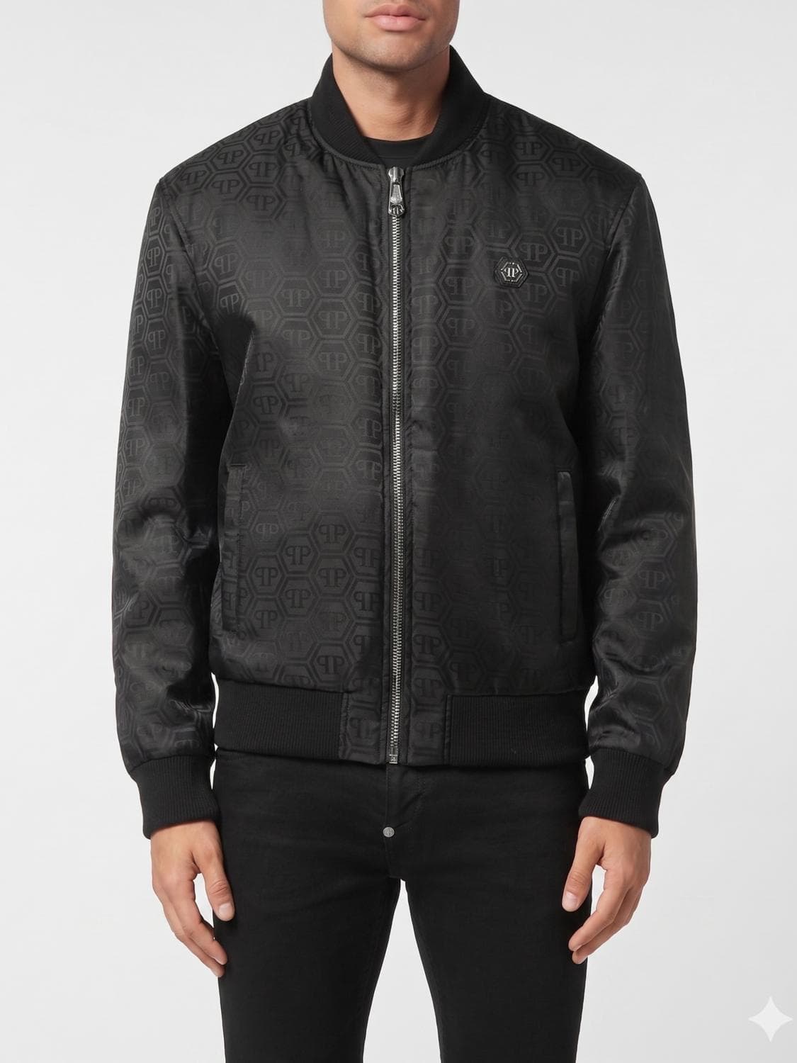 Philipp Plein Nylon Bomber Jacket PP