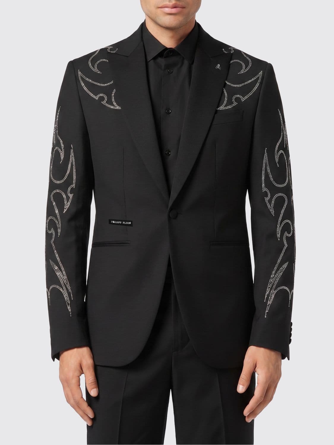 Philipp Plein Texas Wool Blend Blazer