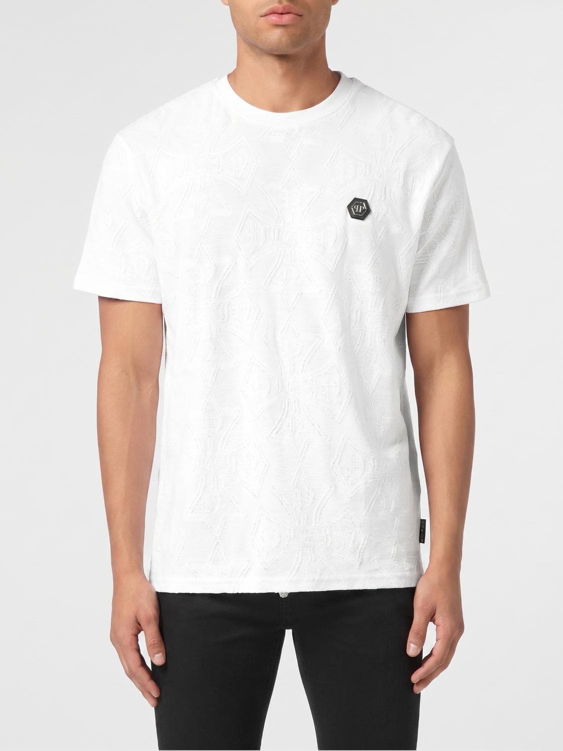Philipp Plein PP Jacquard Cotton T-shirt