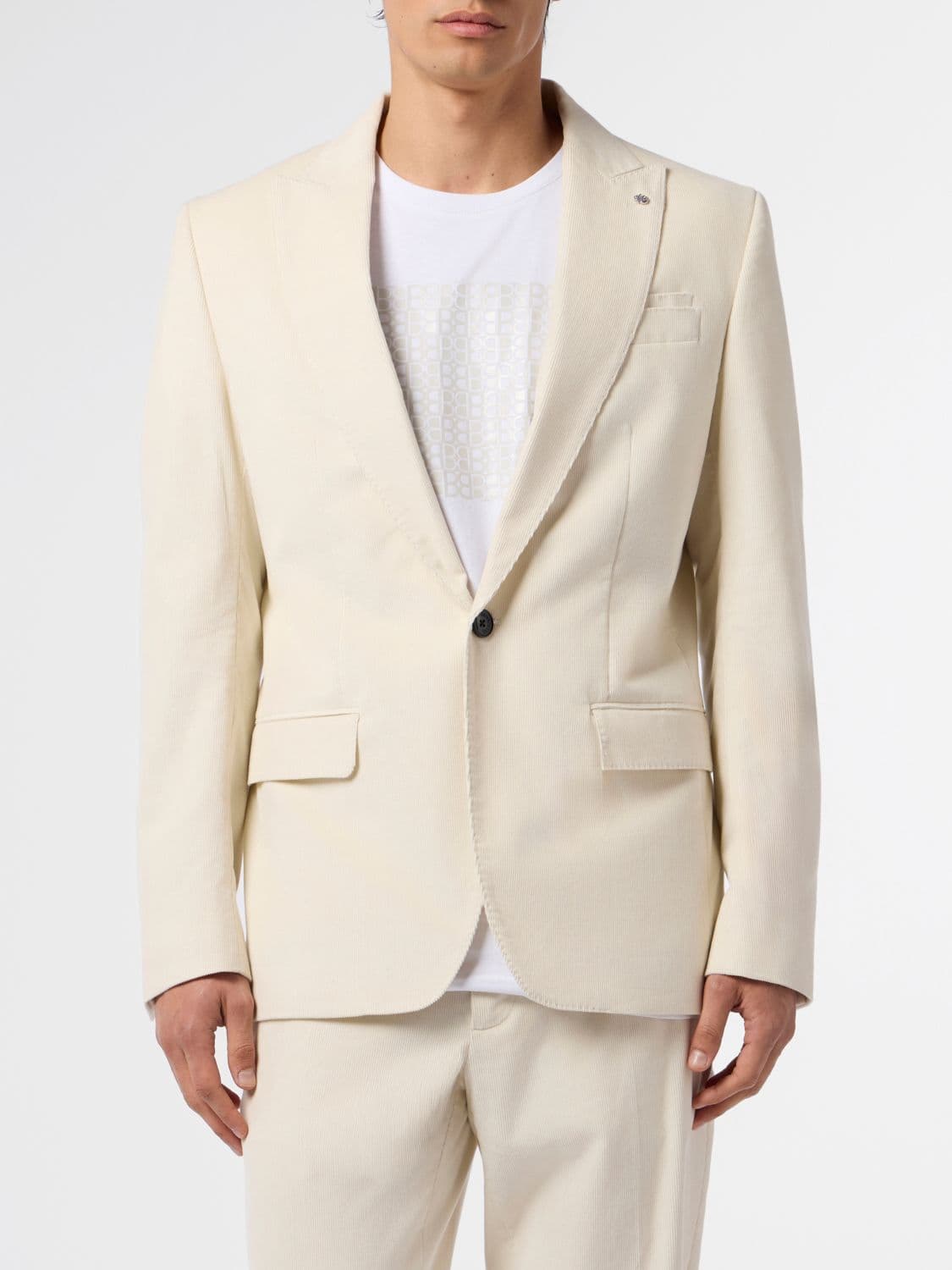 Billionaire Cotton Blend Single-breasted Blazer