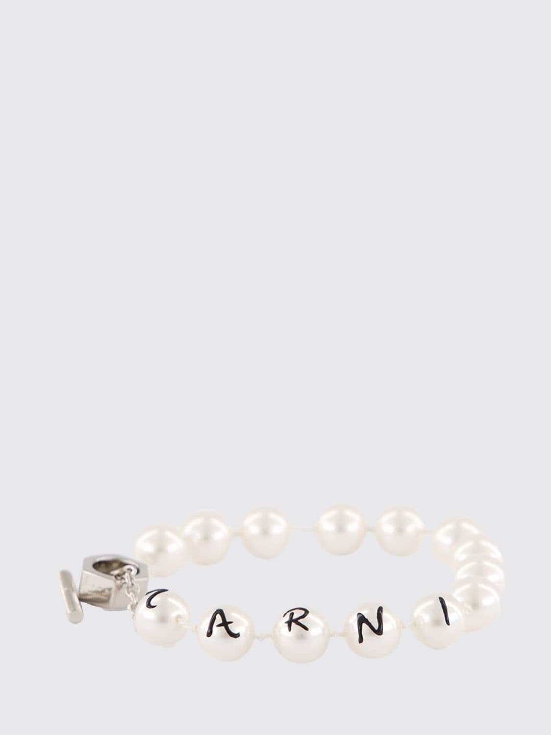 Marni Pearl Bracelet with Logo · M