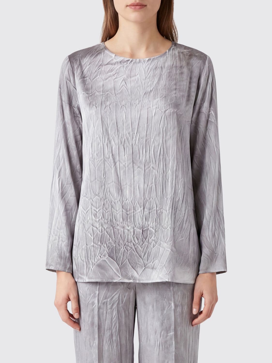 Avant Toi Top Woman color Grey · L
