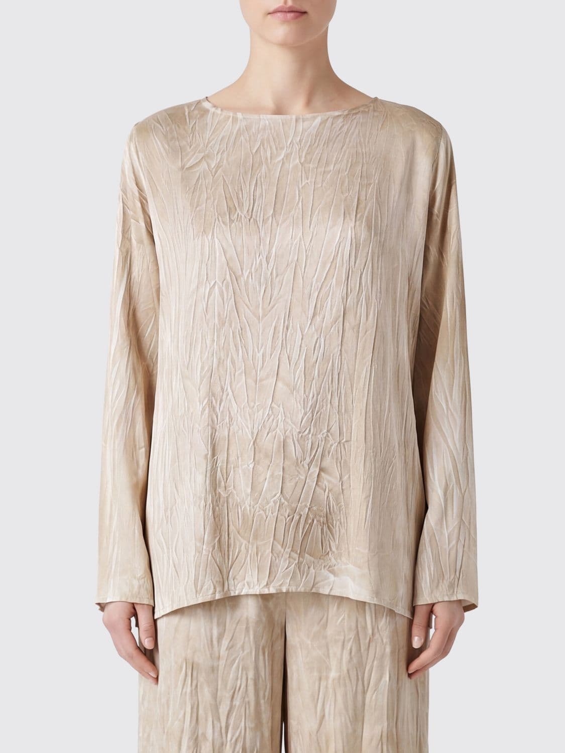 Avant Toi Top Woman color Brown
