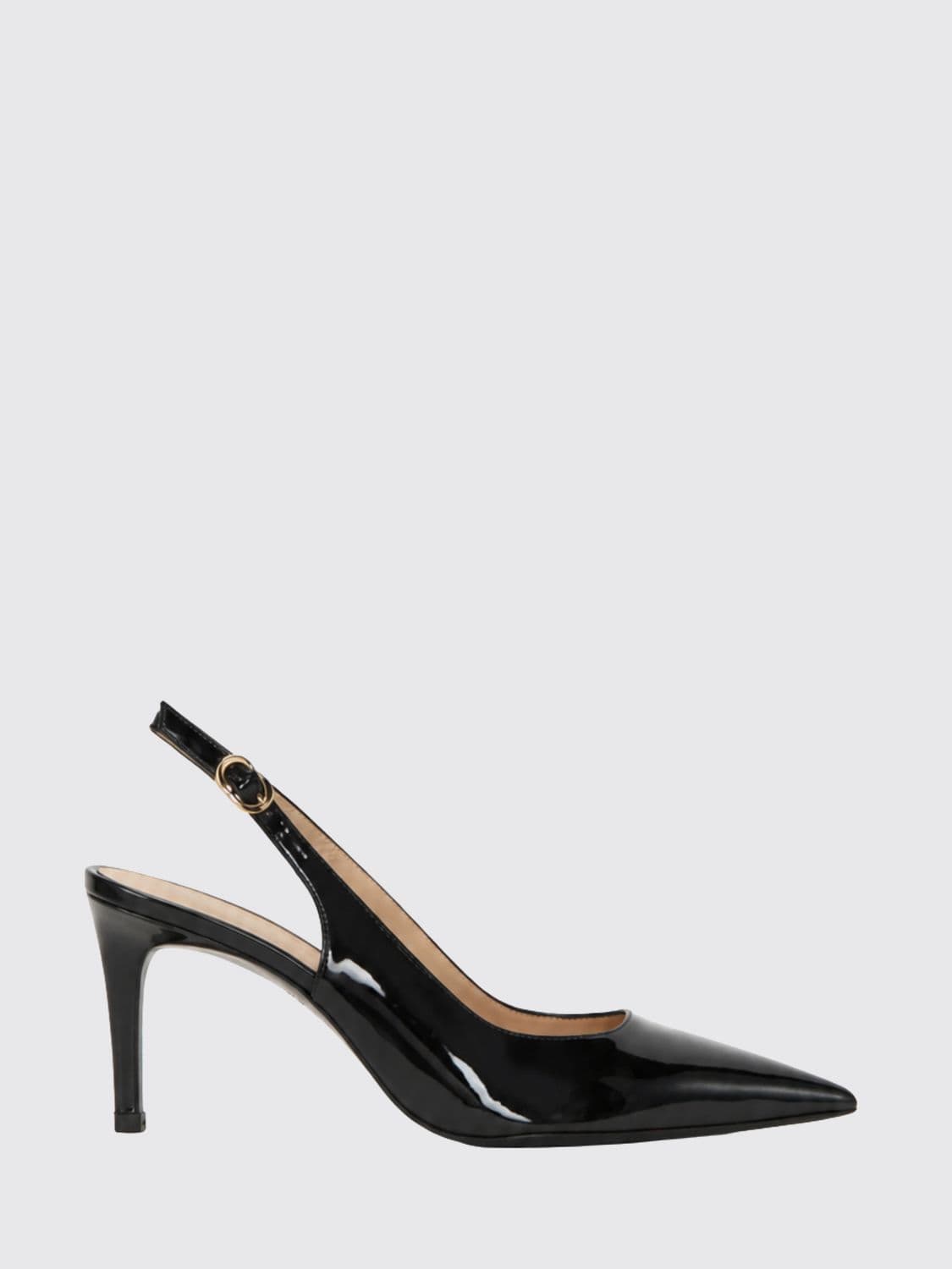 Stuart Weitzman Power Patent Leather Slingback Pumps