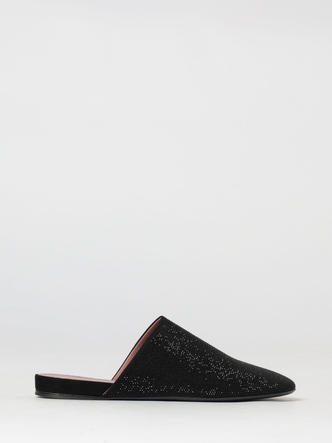 Premiata Suede Mules with Rhinestones