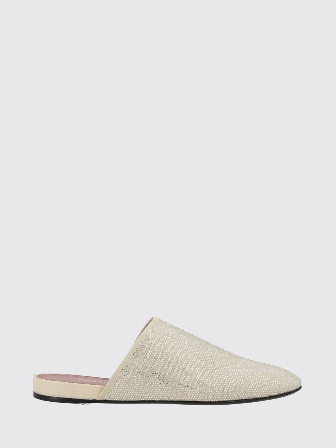 Premiata Suede Mules with Rhinestones