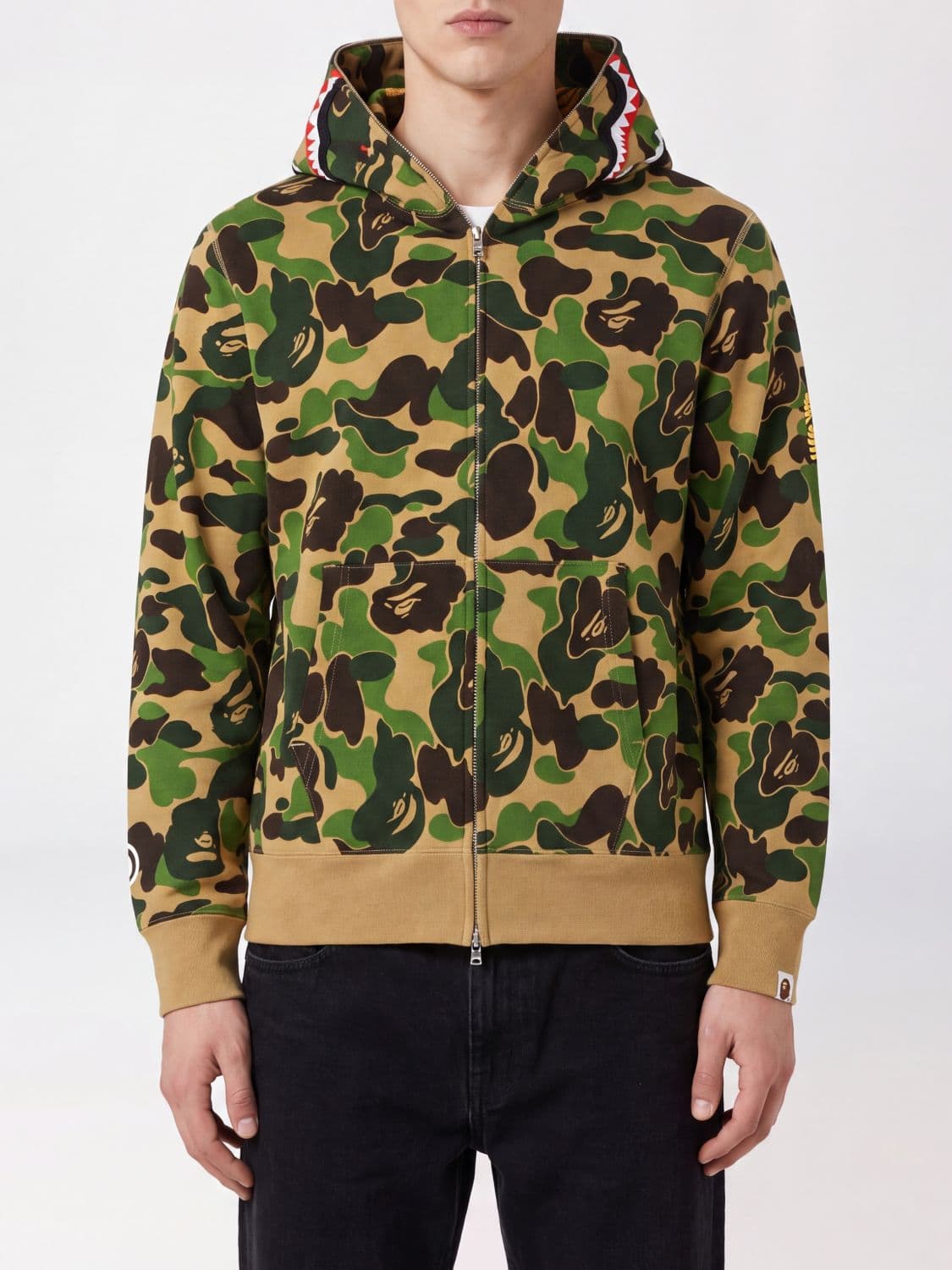 Bape Camouflage Cotton Hoodie