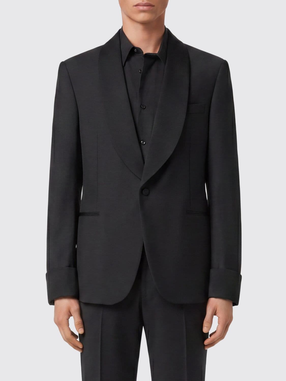 Billionaire Single-Breasted Wool Blazer