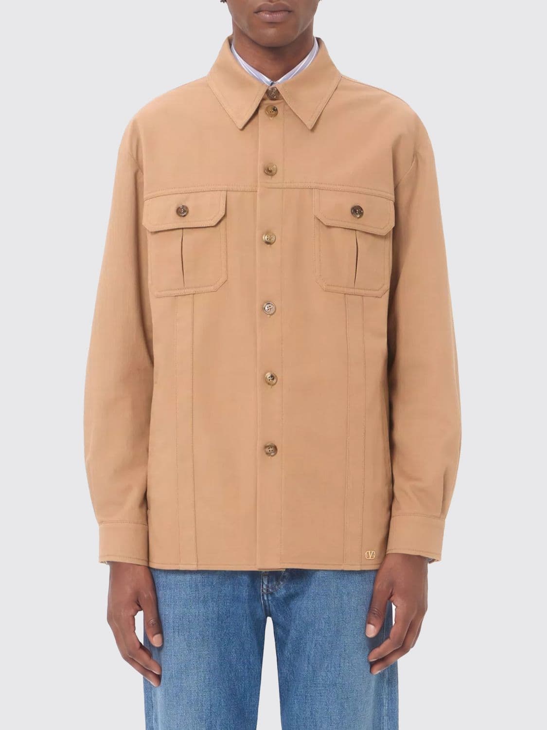 Valentino Garavani Cotton Shirt Jacket