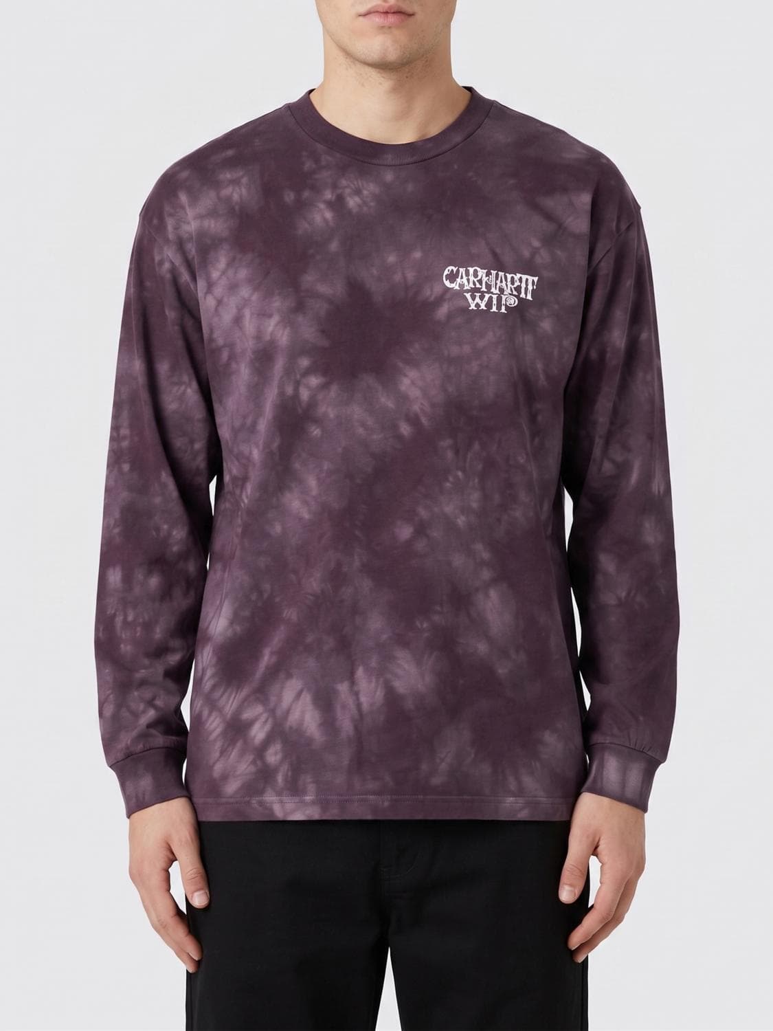 Carhartt Wip Printed Organic Cotton Crewneck Sweatshirt · L