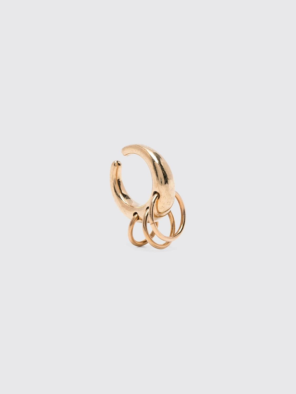 Panconesi Set of 2 Chromed Brass Ear Cuffs · OS