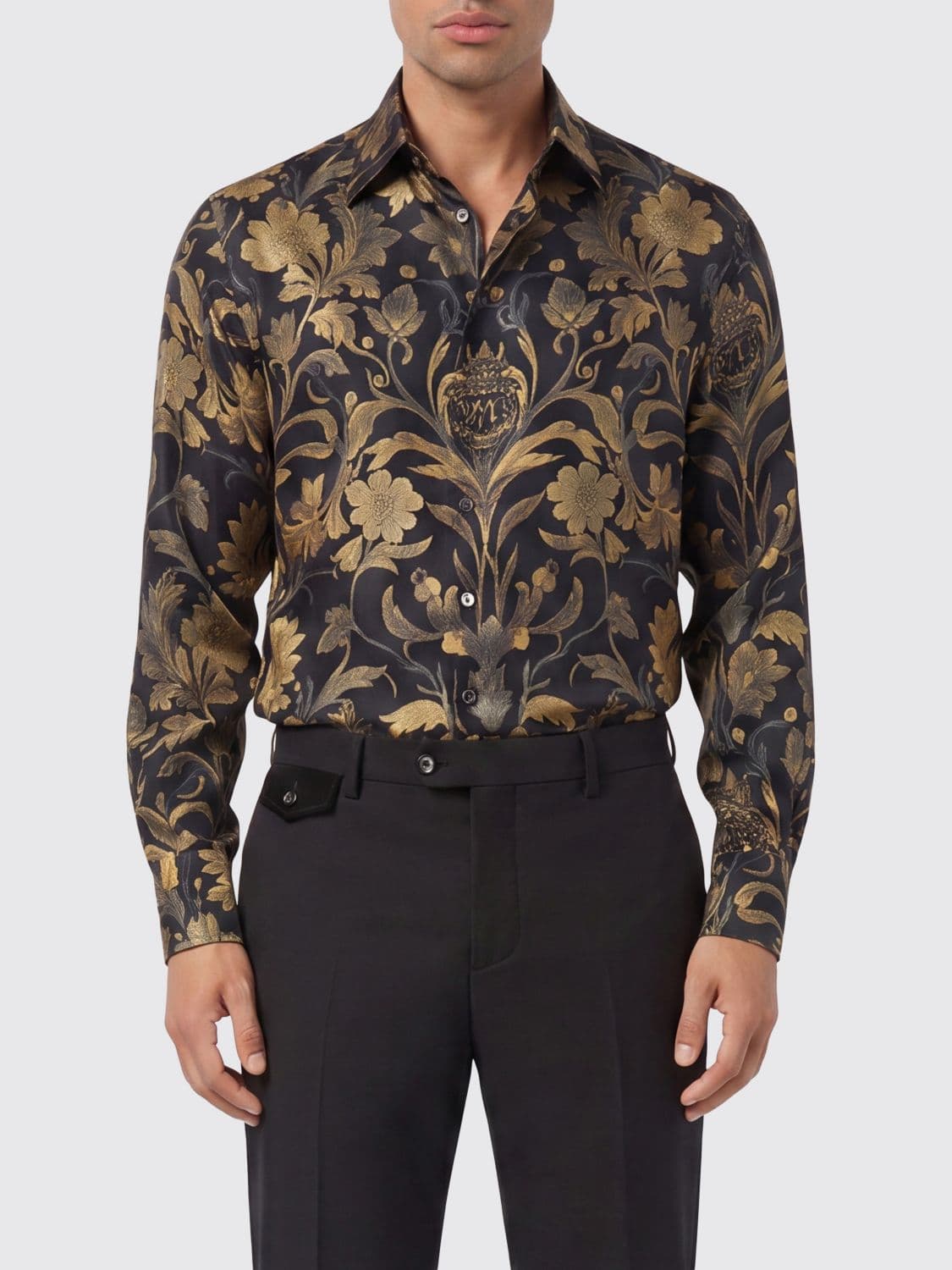 Billionaire Shirt Men color Gold