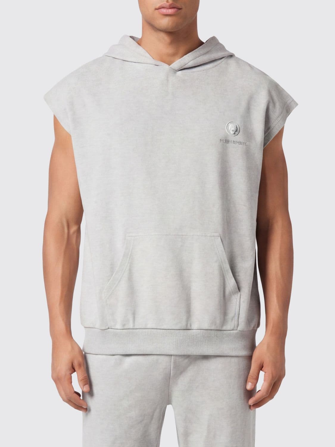 Plein Sport Logo Cotton Hoodie