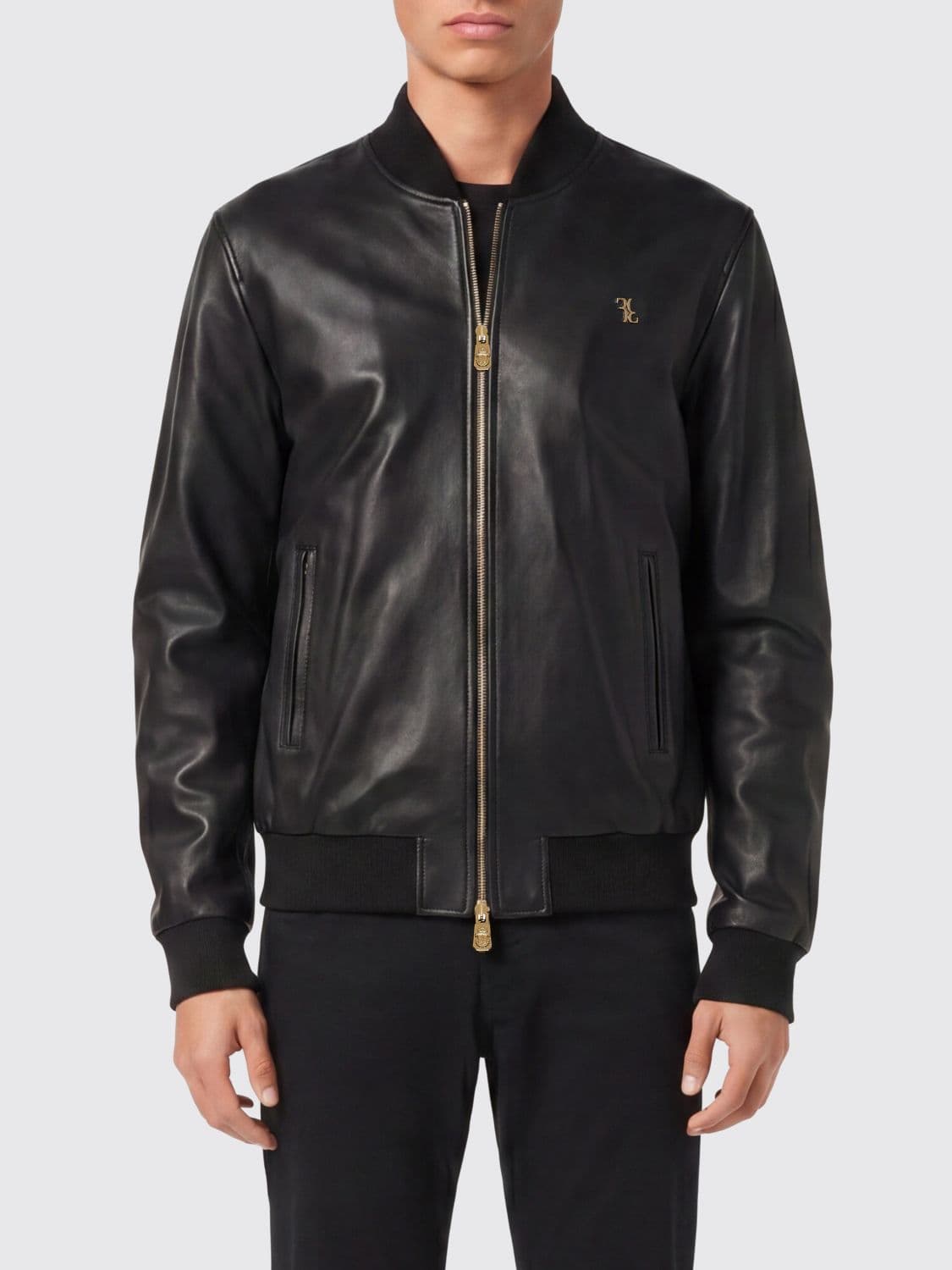 Billionaire Leather Bomber Jacket