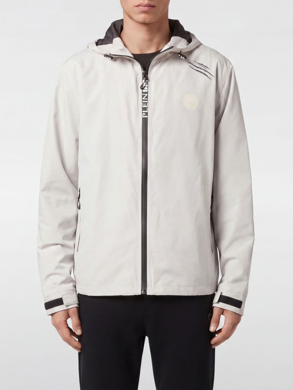 Plein Sport Hooded Windbreaker Jacket