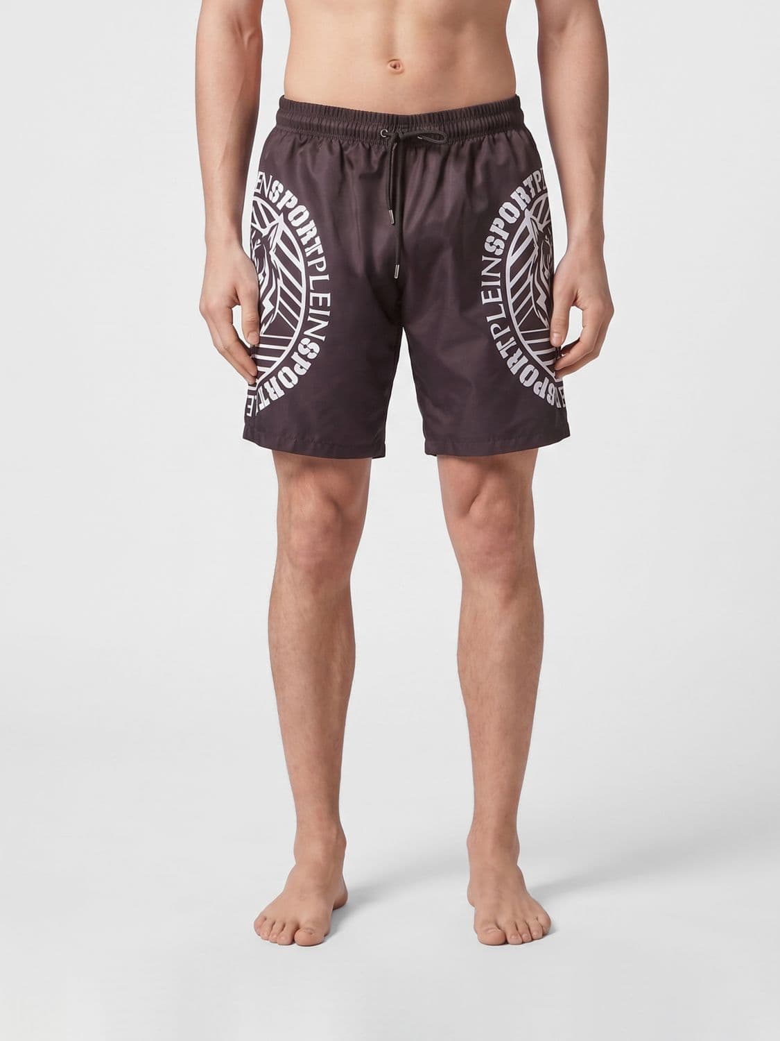 Plein Sport Swimsuit Men color White