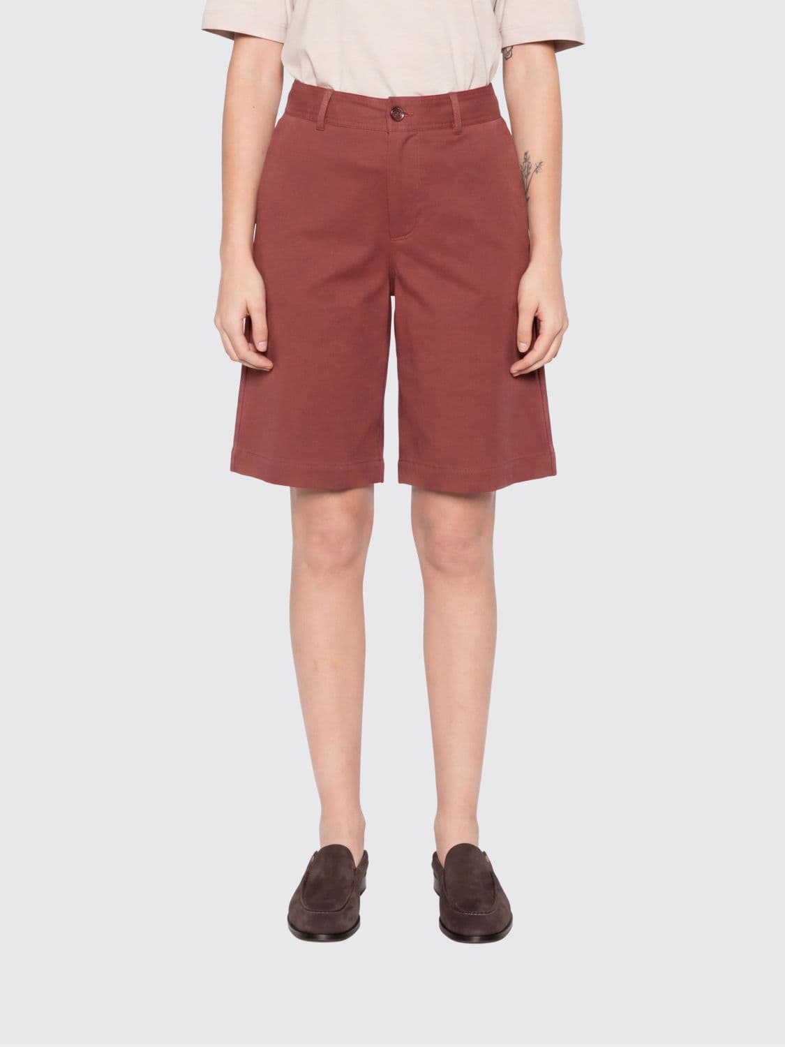 Brunello Cucinelli Stretch Cotton Chino Shorts