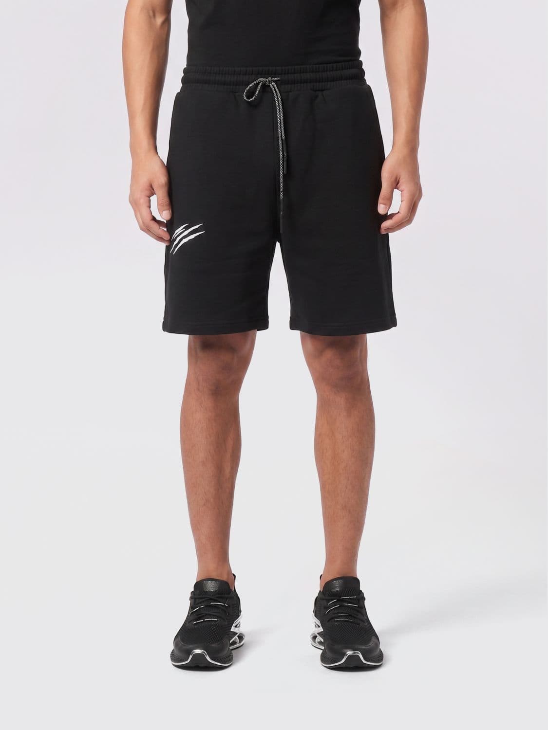 Plein Sport Technical Stretch Fabric Jogging Shorts