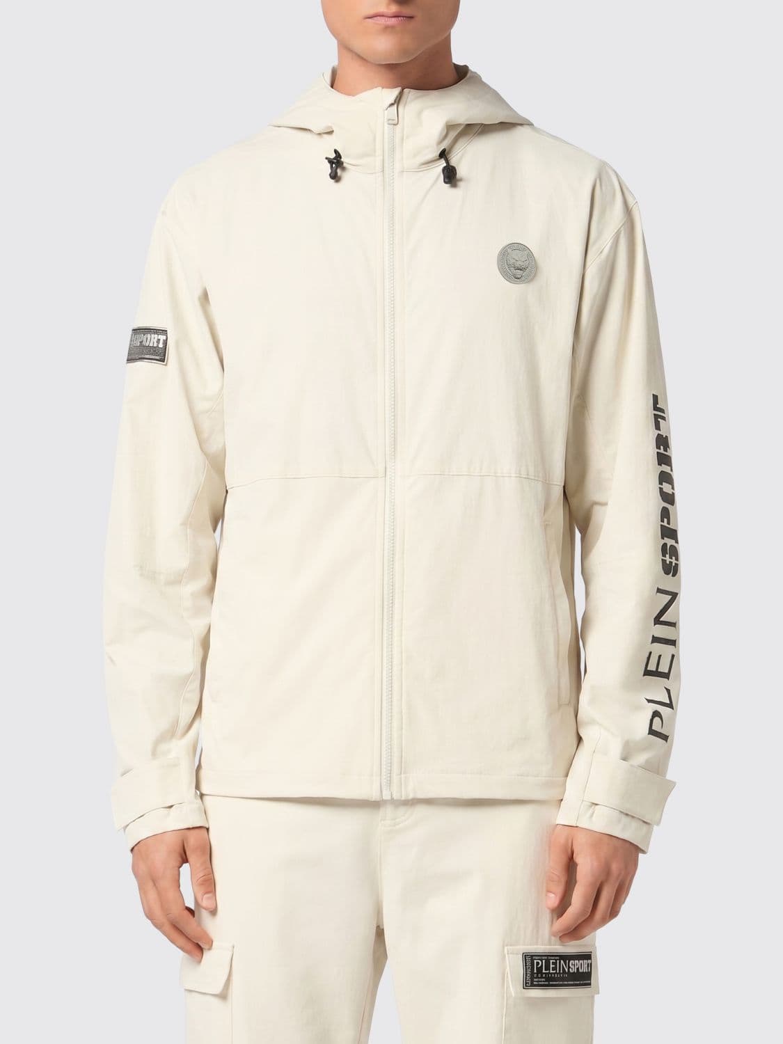 Plein Sport Hooded Windbreaker