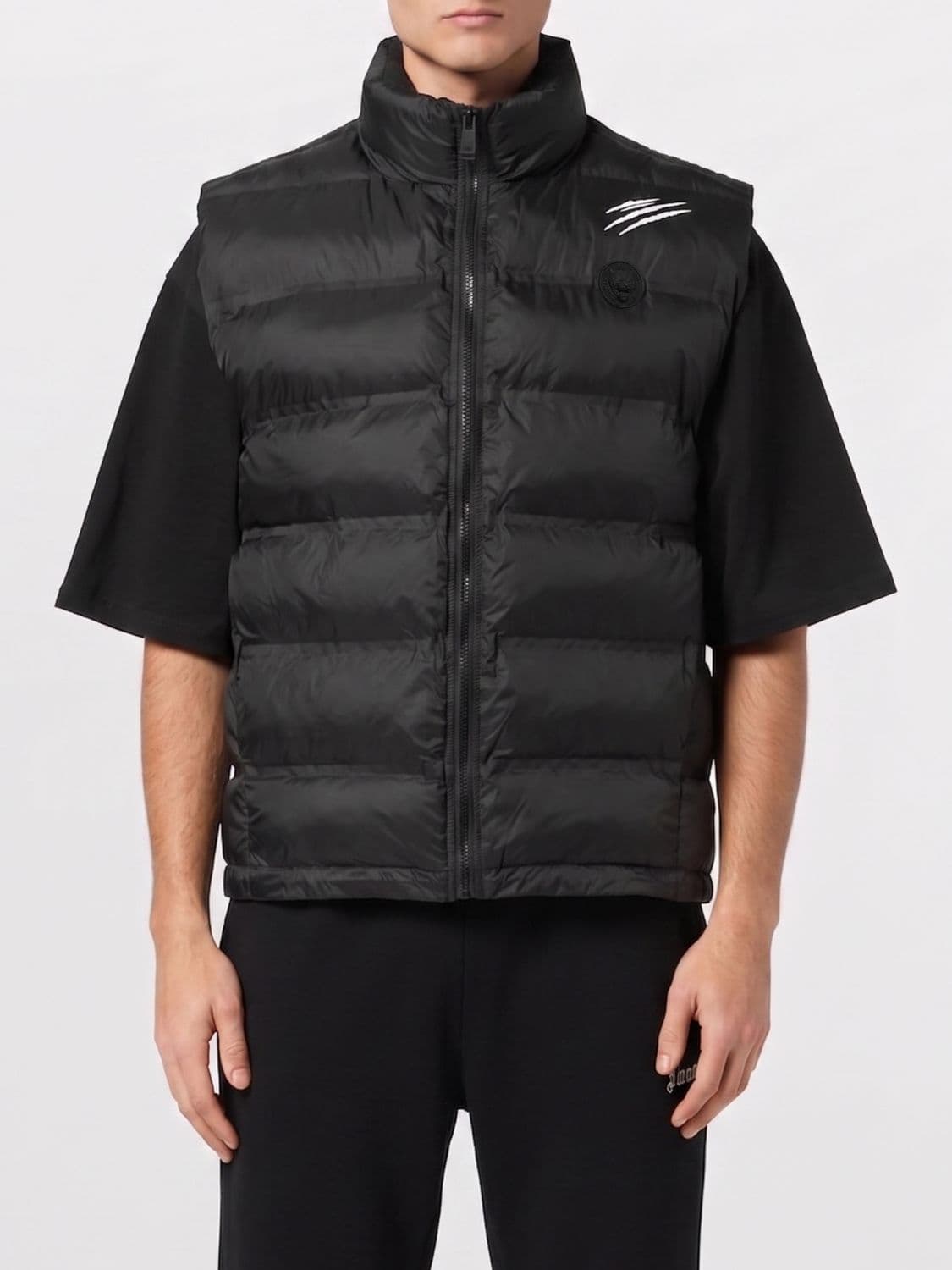 Plein Sport Padded Nylon Vest