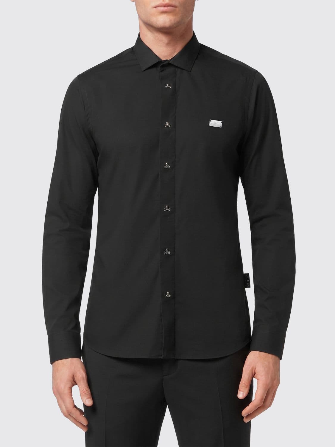 Philipp Plein Classic Cotton Poplin Shirt
