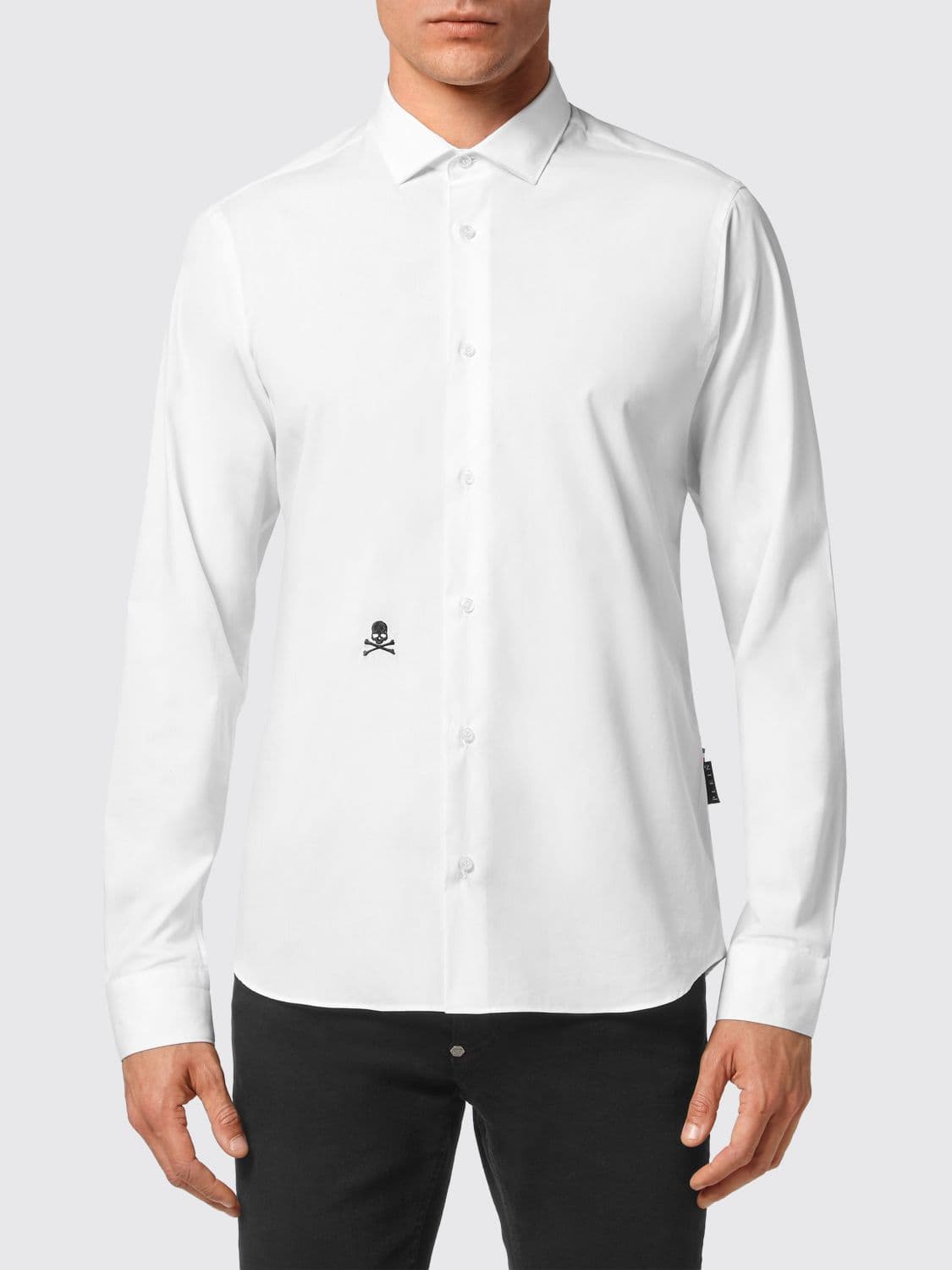 Philipp Plein Cotton Poplin Shirt