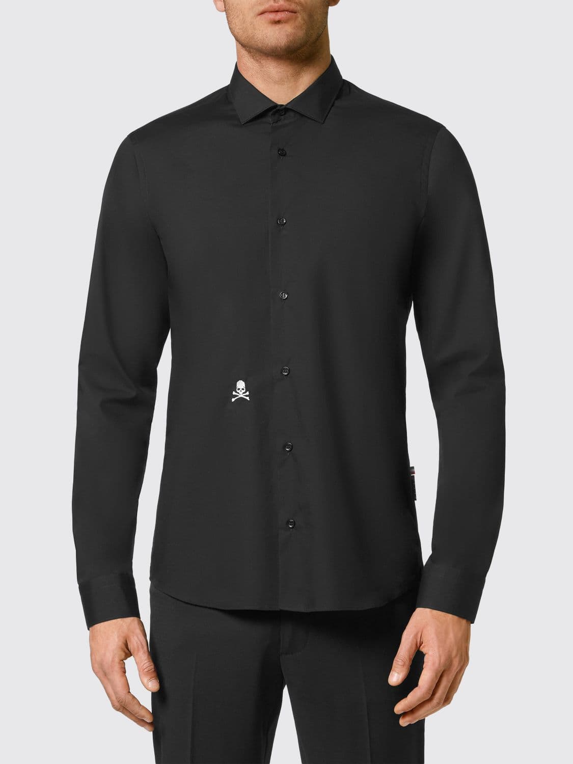 Philipp Plein Cotton Poplin Shirt