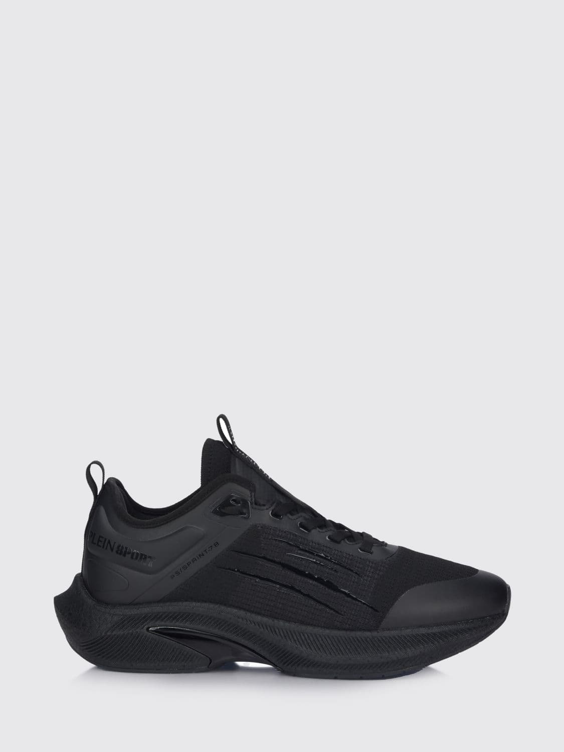 Plein Sport PS/Sprint-78 Mesh And Rubber Sneakers