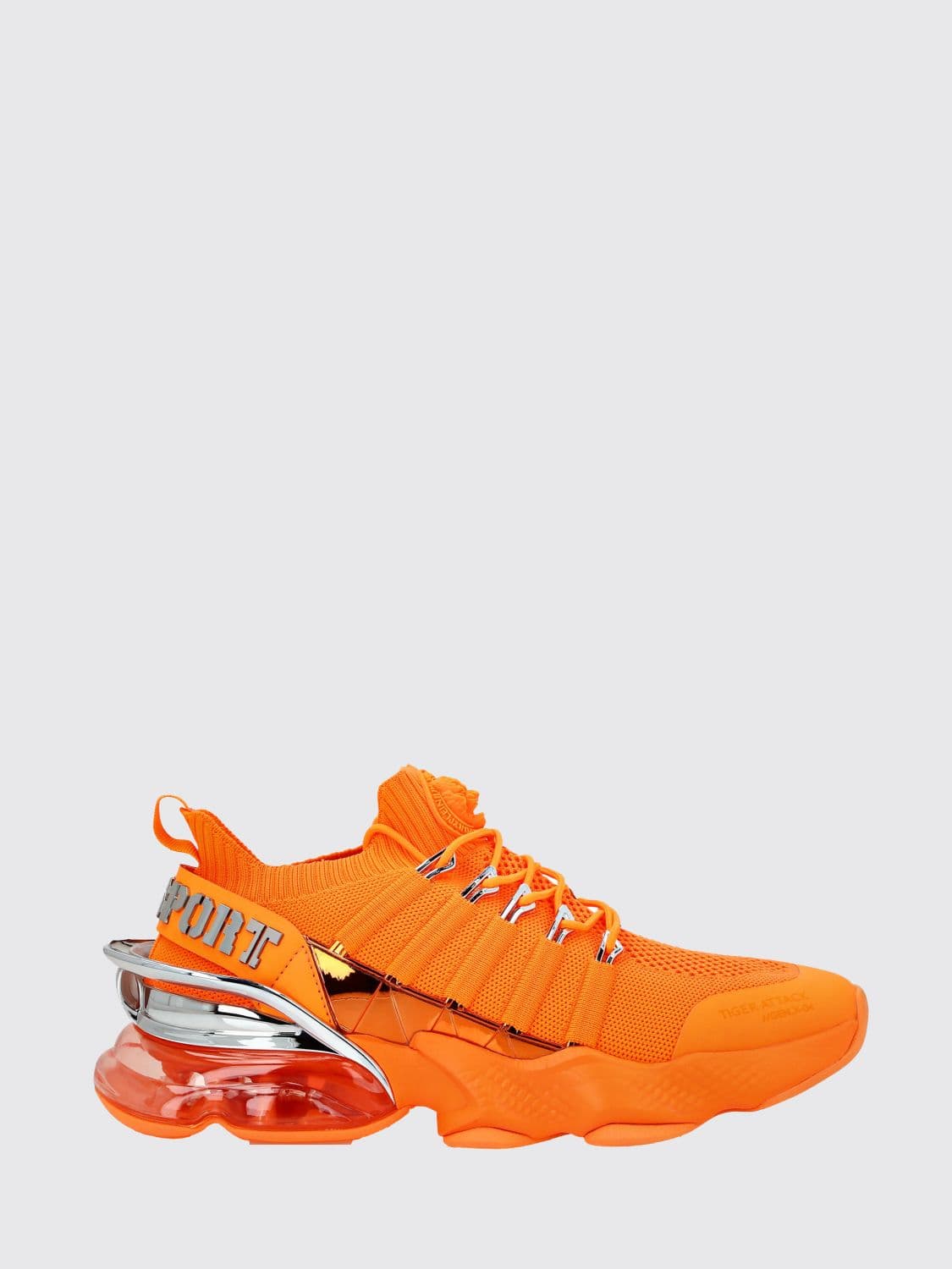 Plein Sport Sneakers Men color Orange