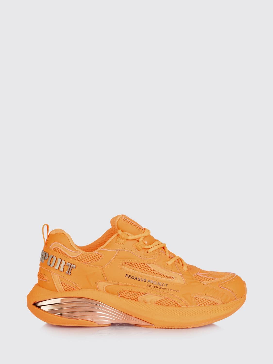 Plein Sport Pegasus Project Mesh And Rubber Sneakers