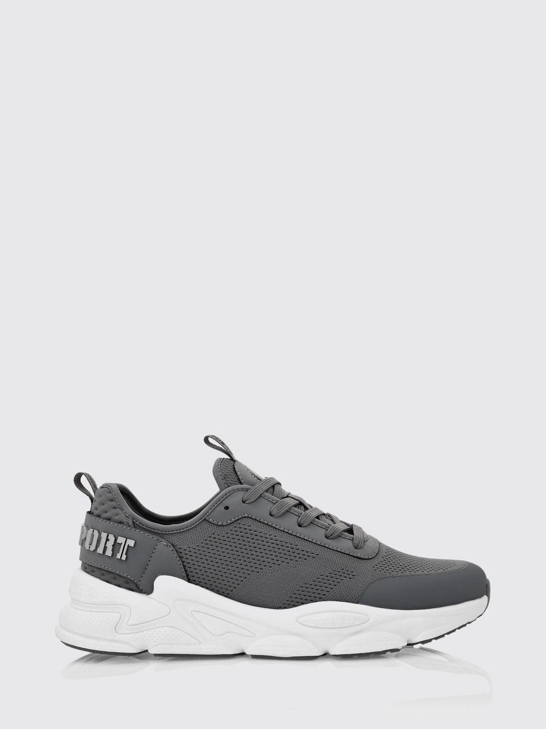 Plein Sport Sneakers Men color Grey
