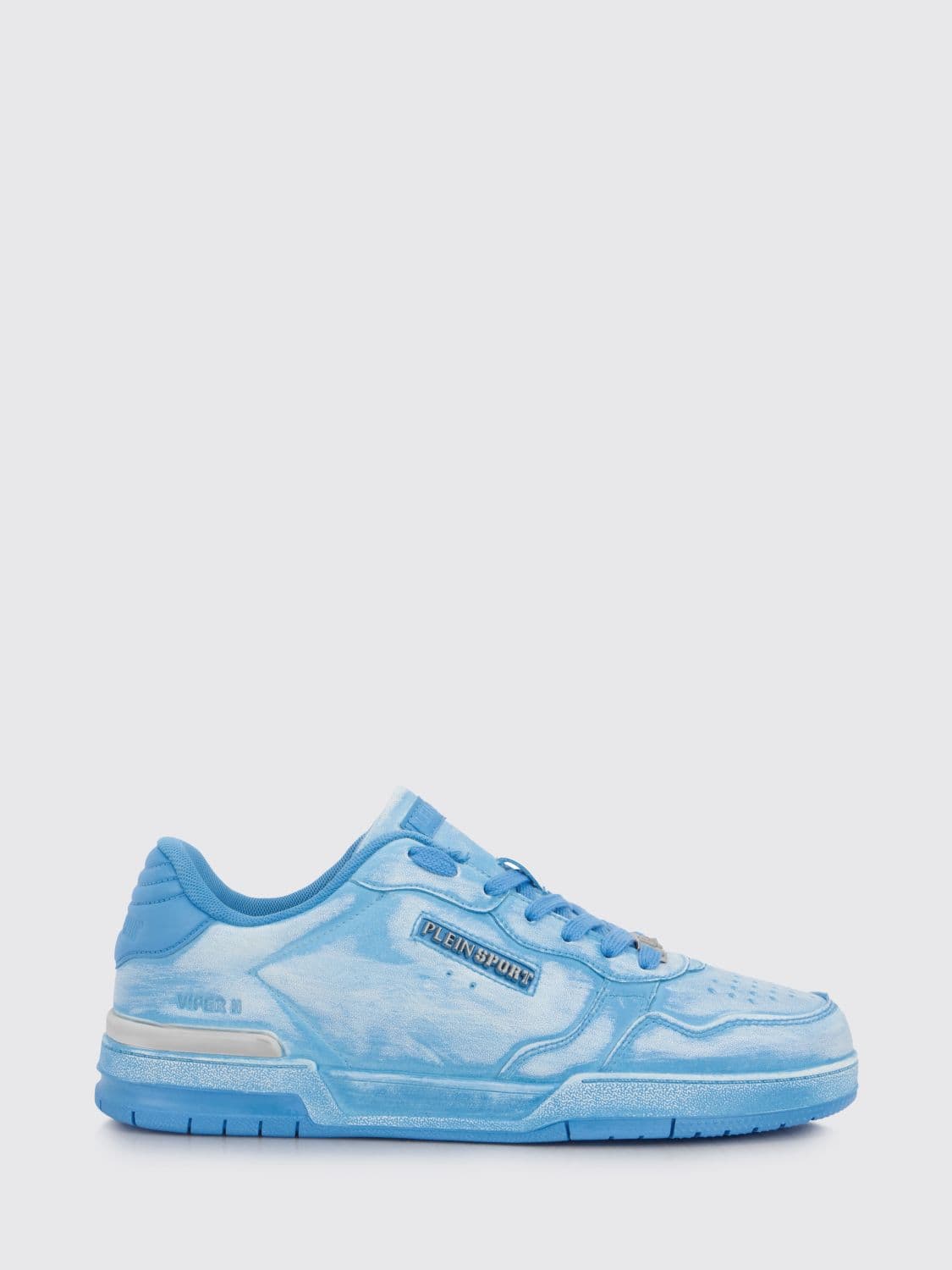 Plein Sport Viper II Used Leather Sneakers
