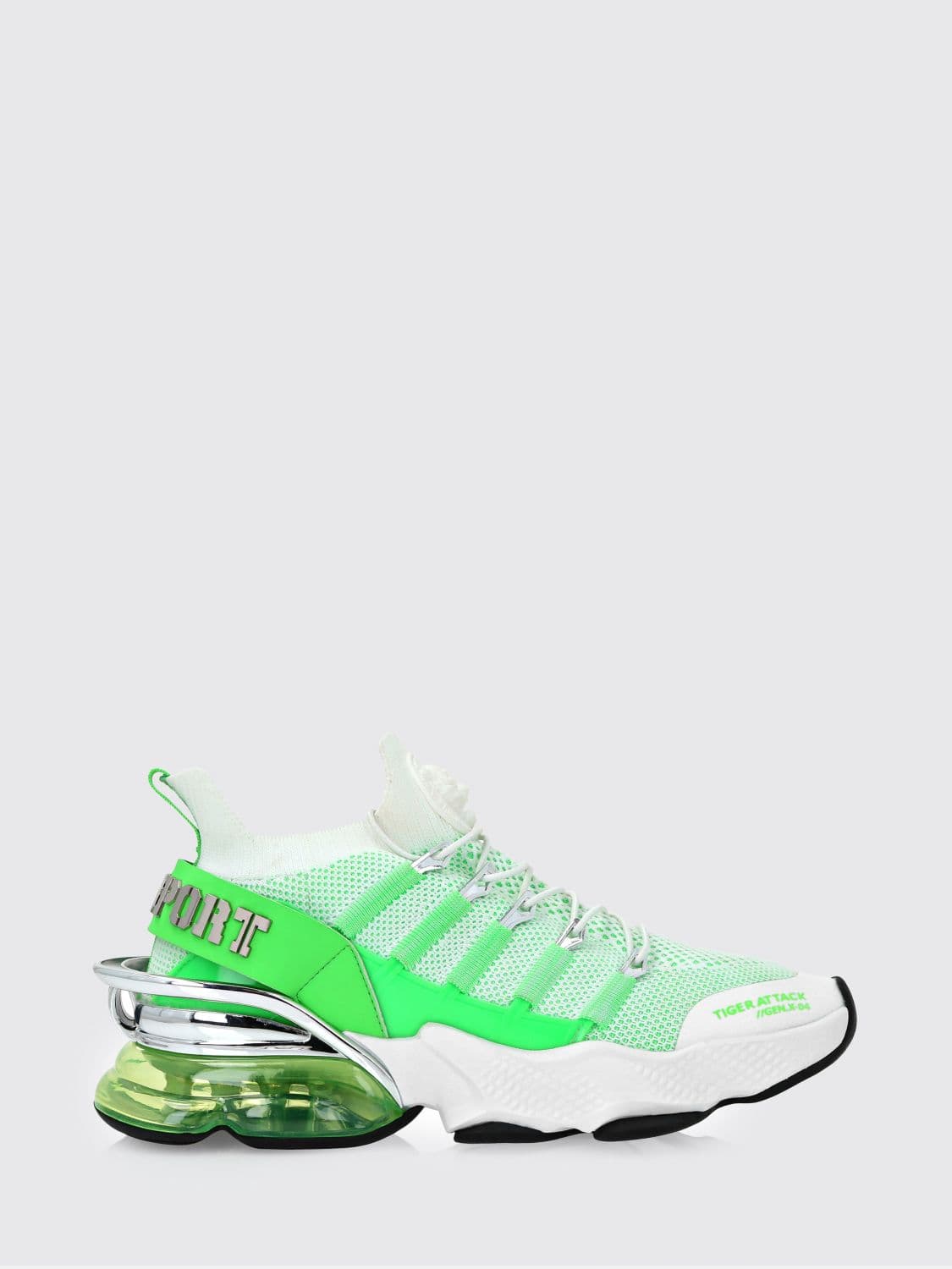 Plein Sport Mesh and Rubber Sneakers