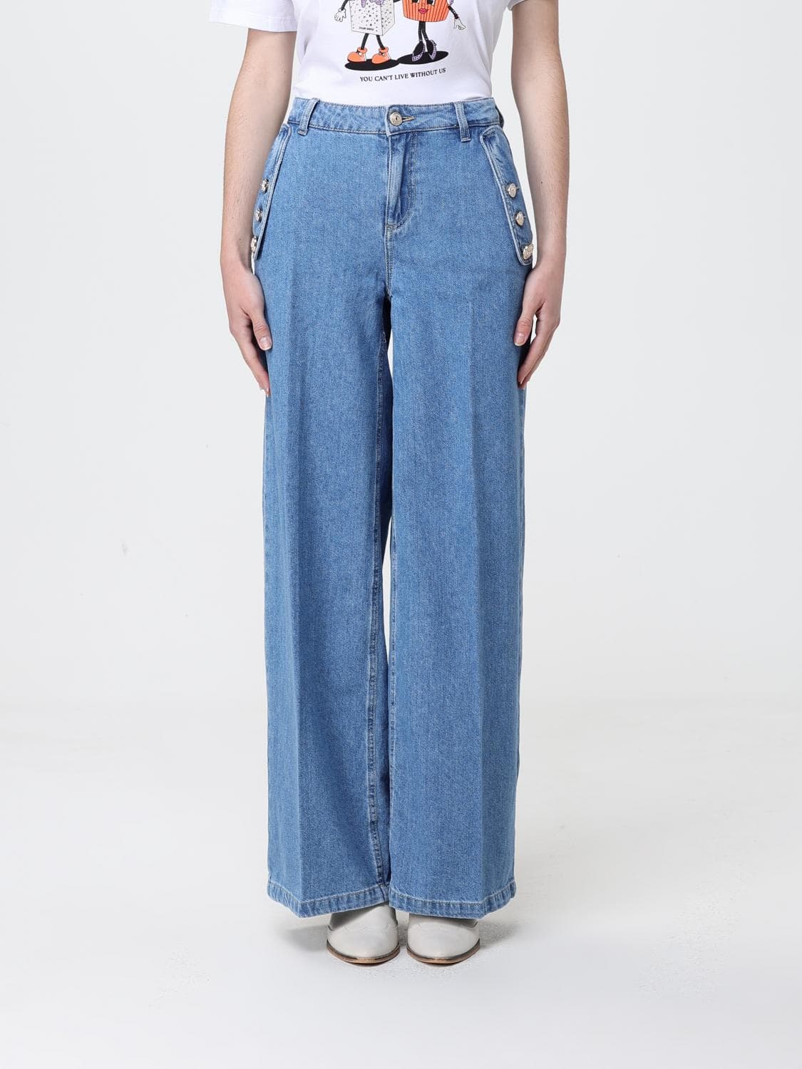 Liu Jo Palazzo Jeans in Denim