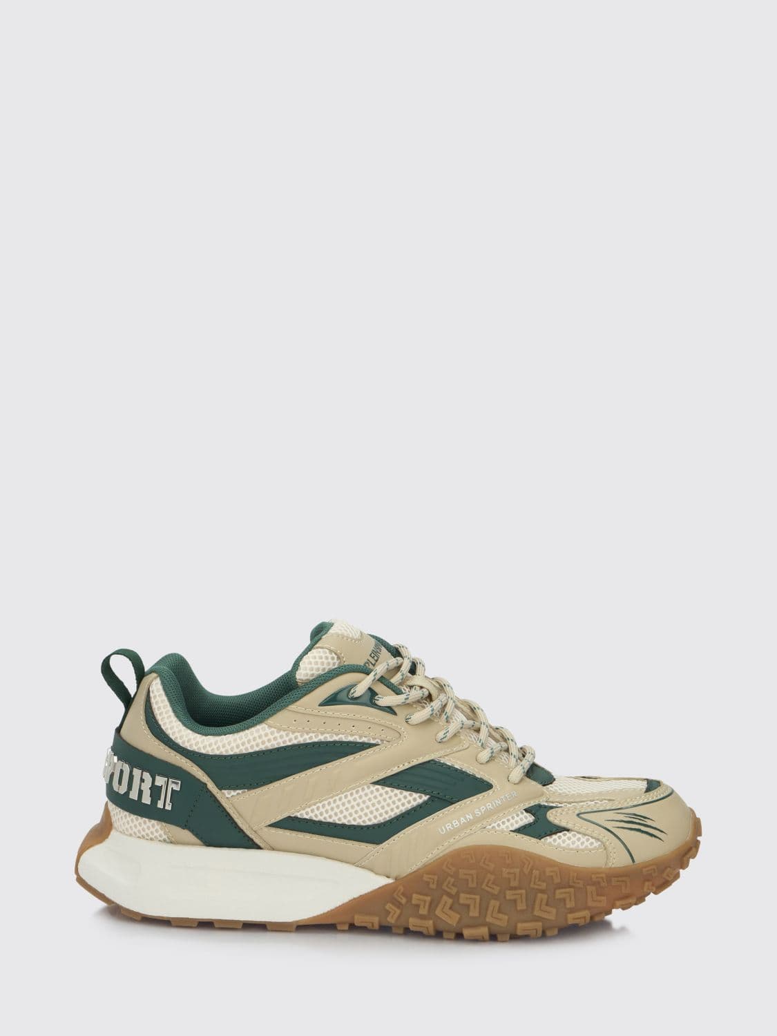 Plein Sport Urban Sprinter Mesh and Rubber Sneakers