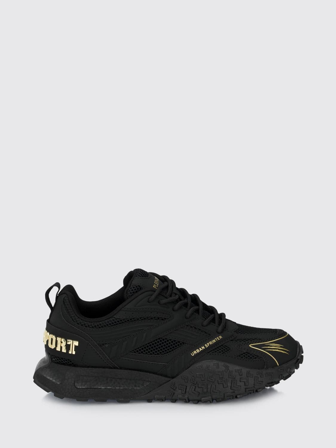 Plein Sport Urban Sprinter Mesh and Rubber Sneakers