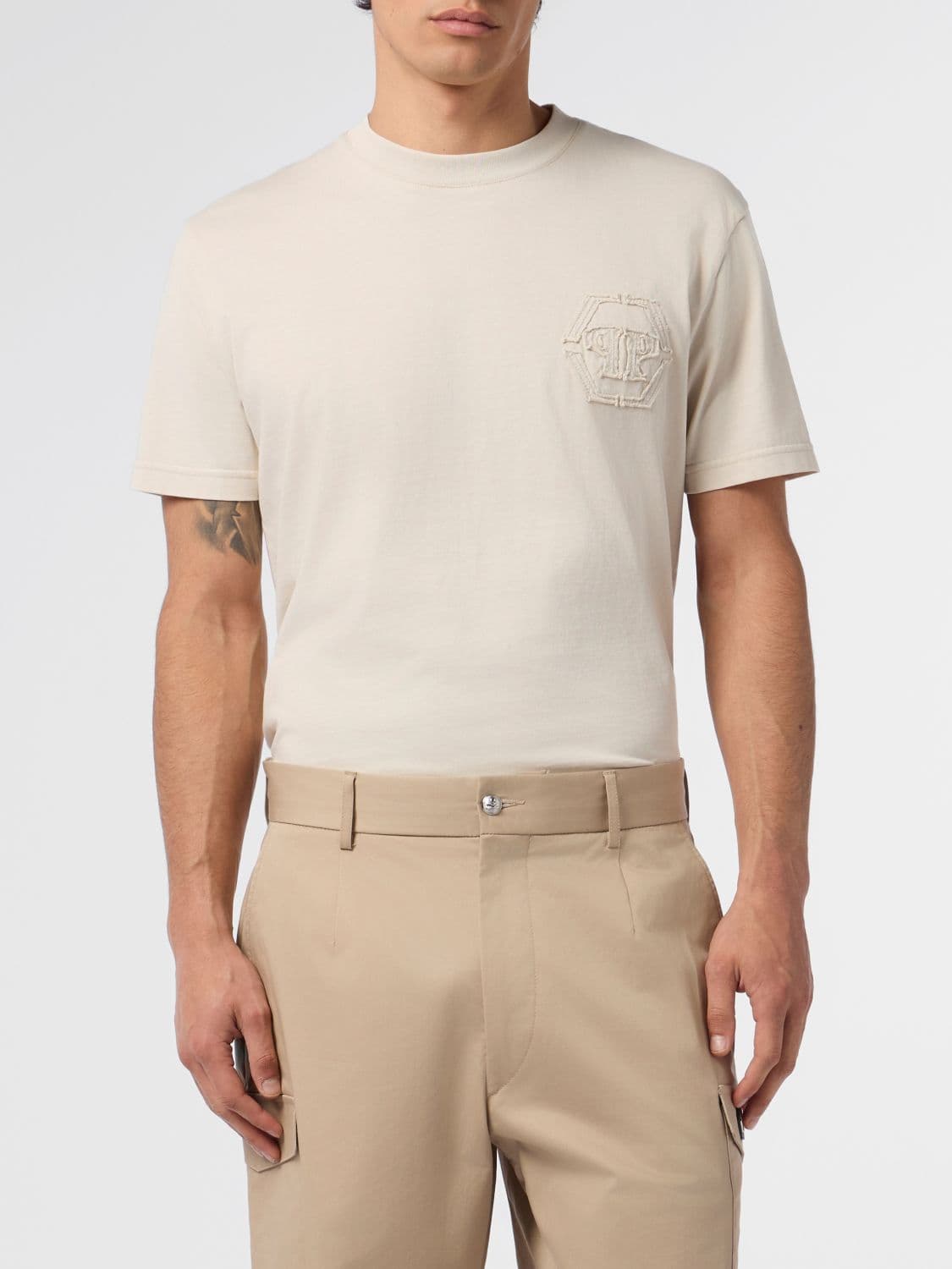 Philipp Plein T-Shirt Men color Beige