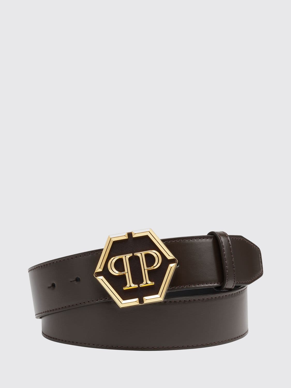 Philipp Plein Leather Belt