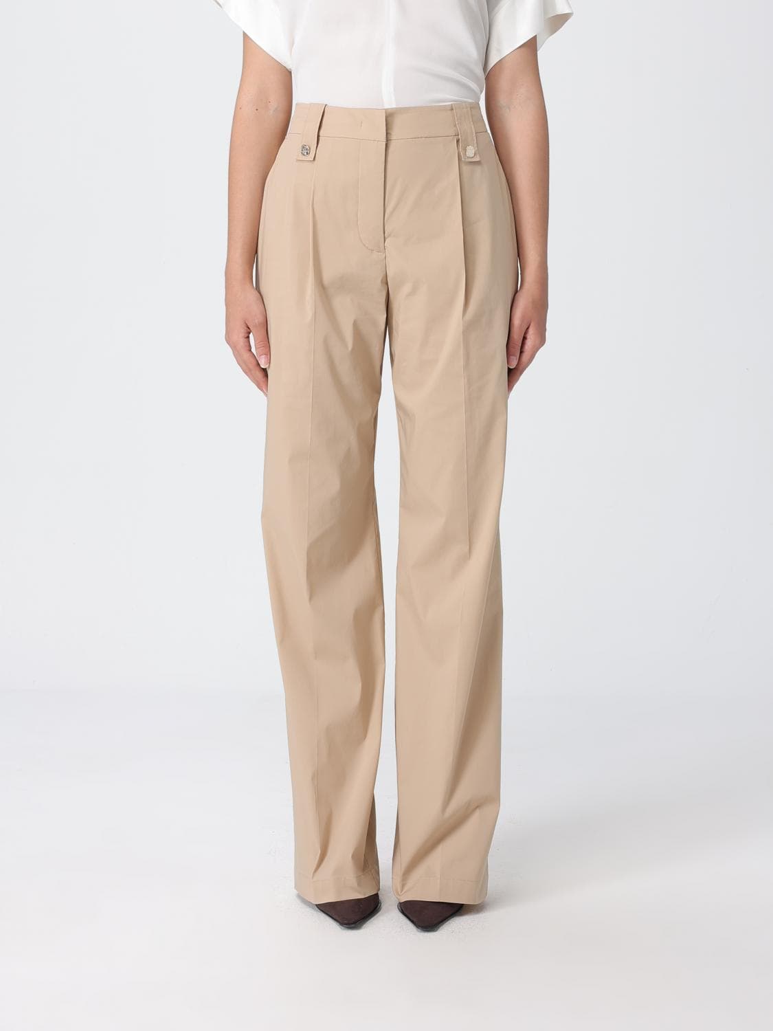 Liu Jo Cotton Blend Classic Trousers