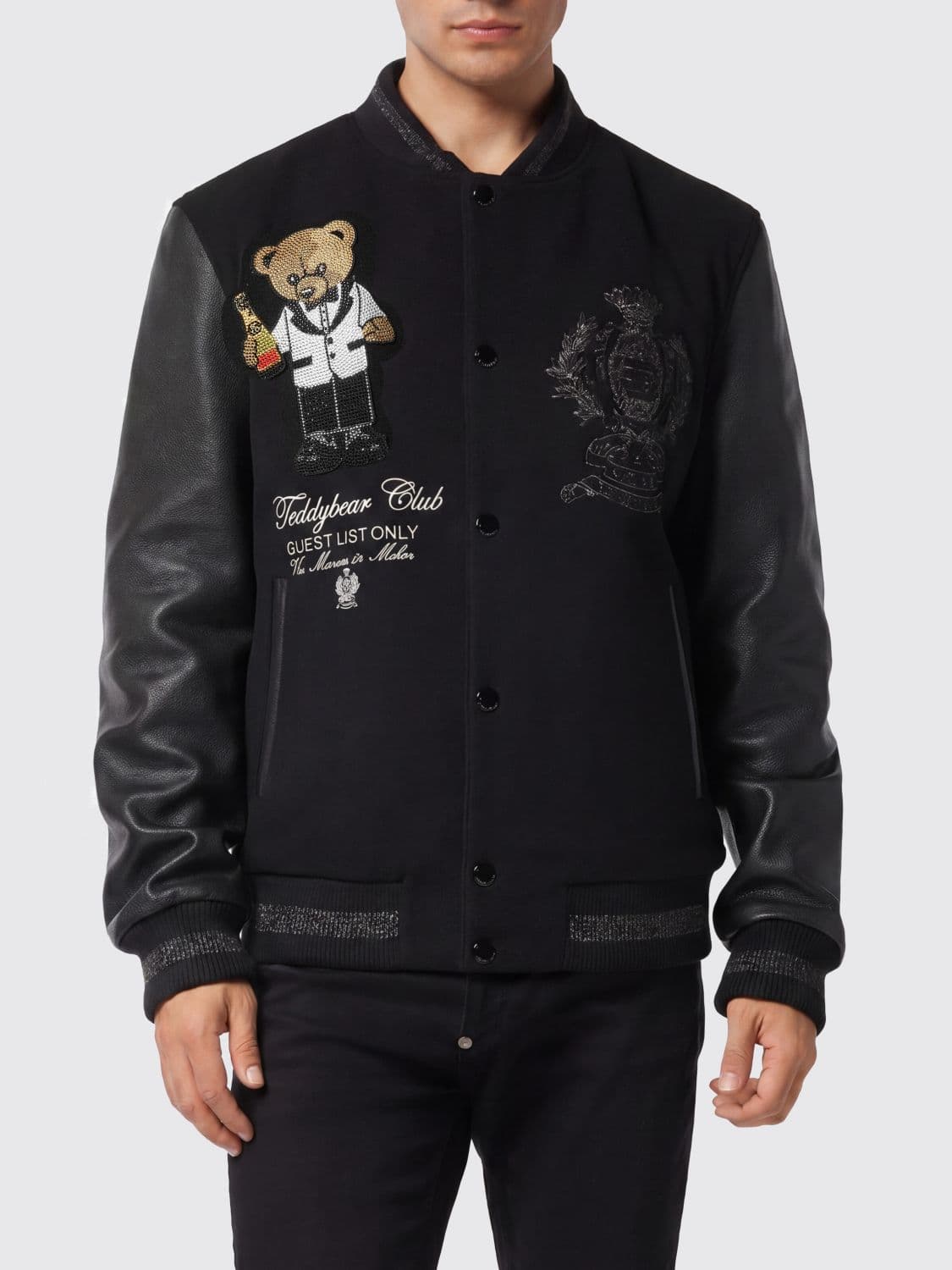 Philipp Plein Teddy Bomber Jacket