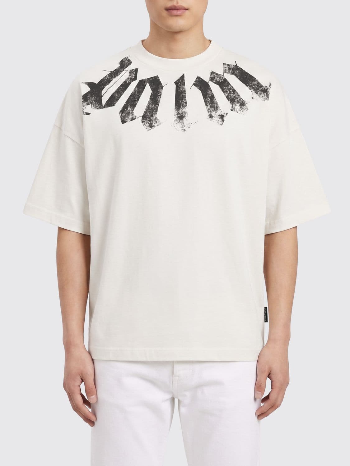 Palm Angels Cotton T-shirt with Logo