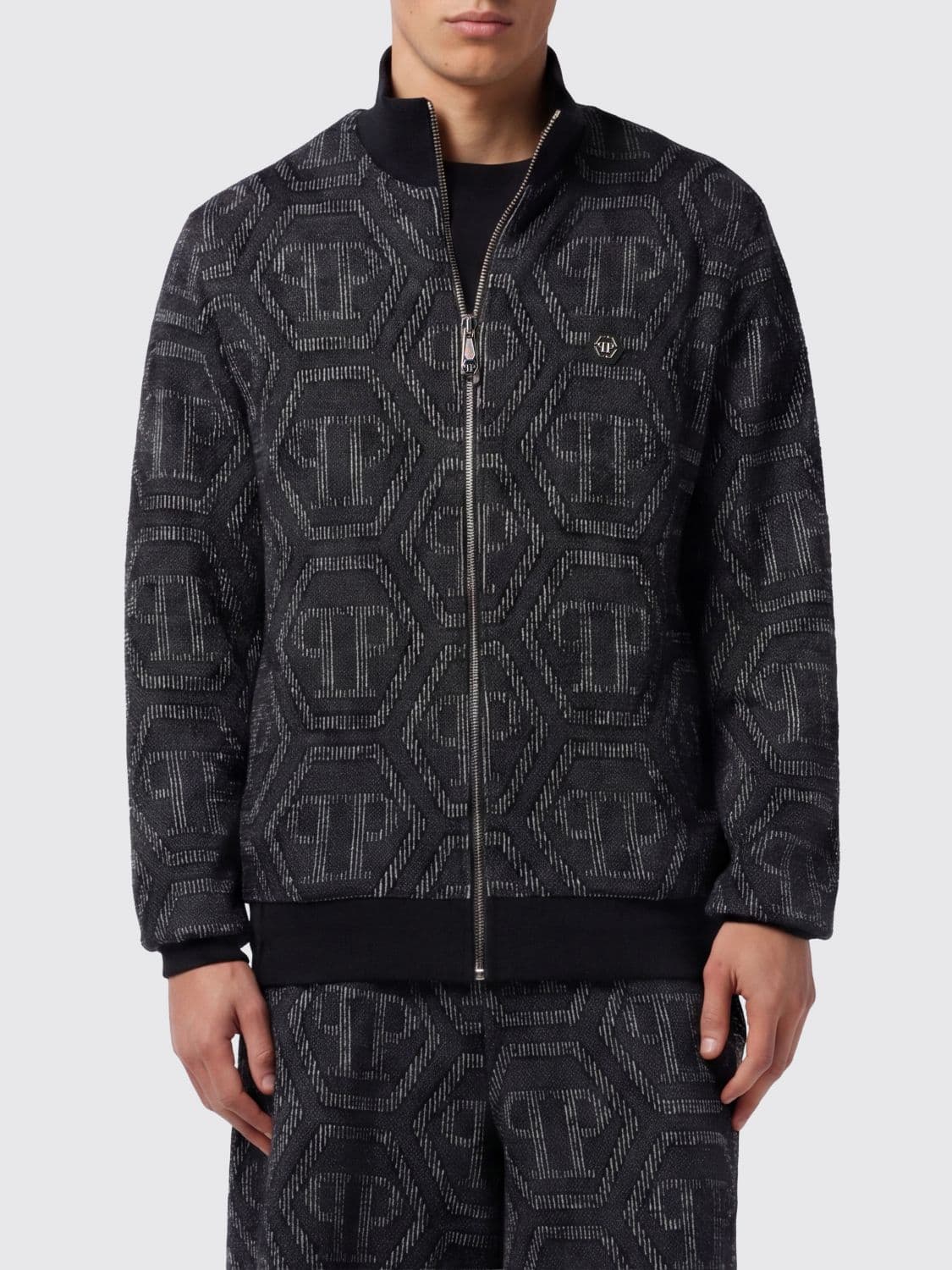 Philipp Plein PP Jacquard Cotton Bomber