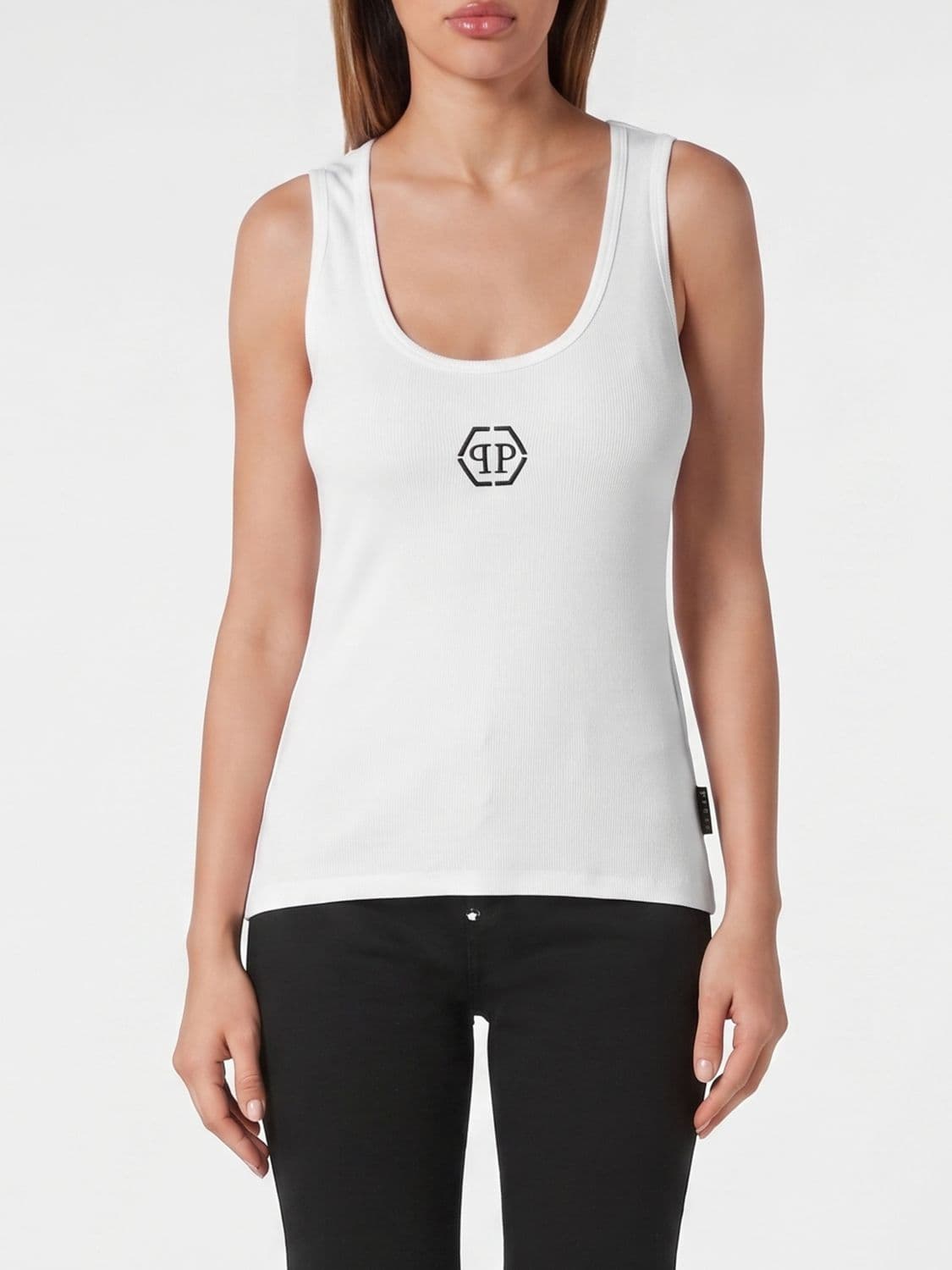 Philipp Plein PP Cotton Blend Top