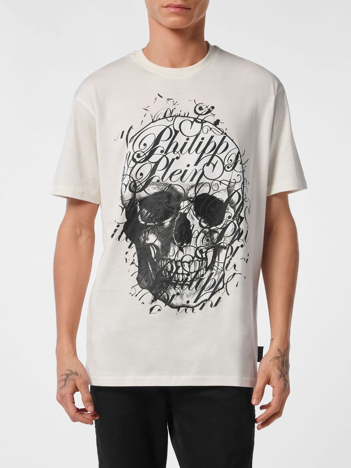 Philipp Plein Skull Cotton T-shirt