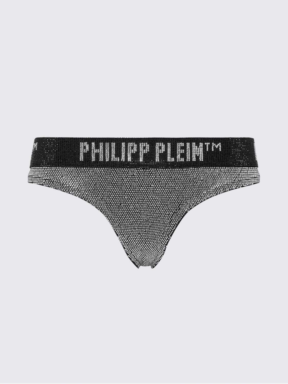 Philipp Plein All Over Crystal Thong
