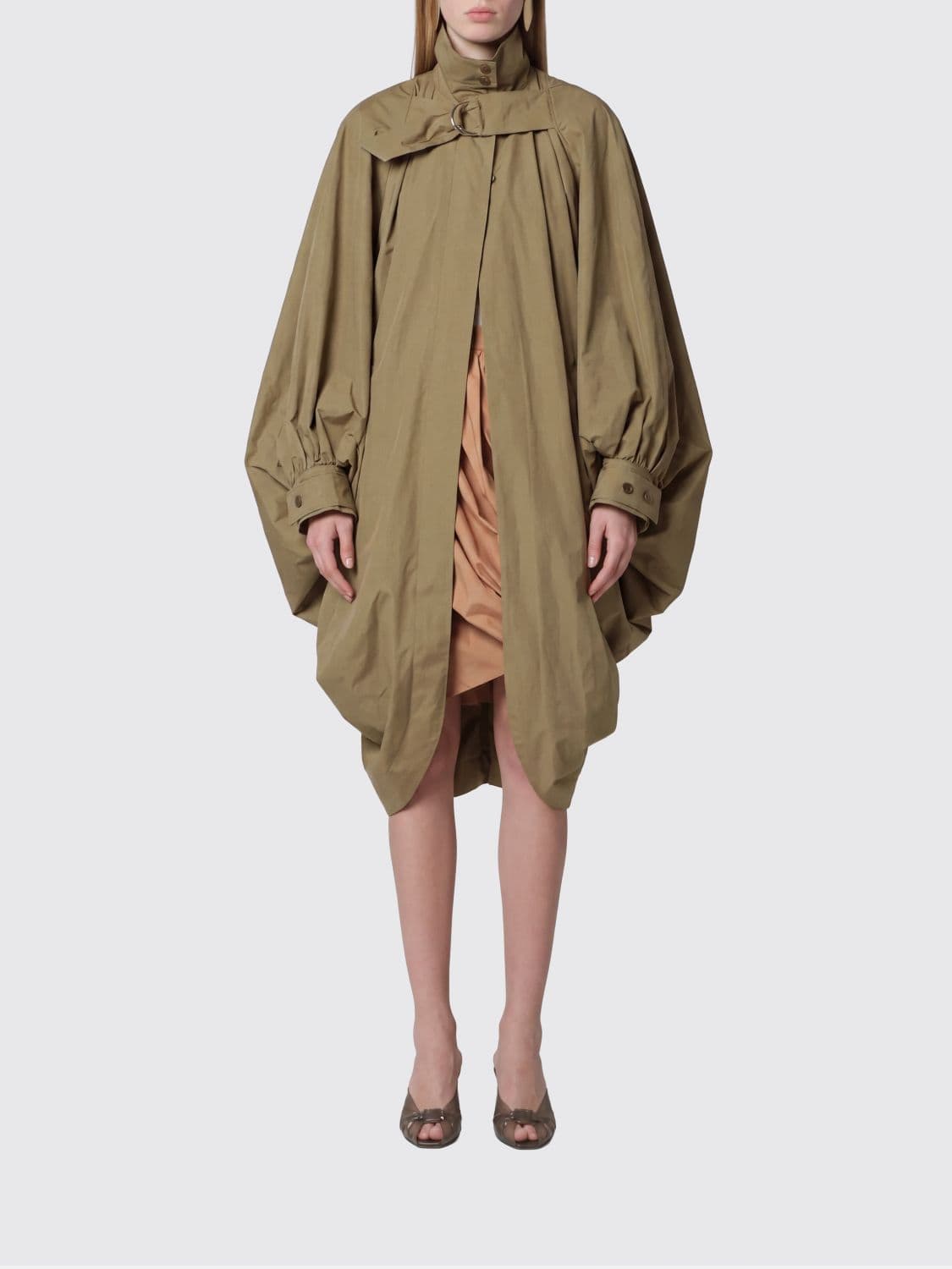 Chloé Oversized Cotton Cape · XSS