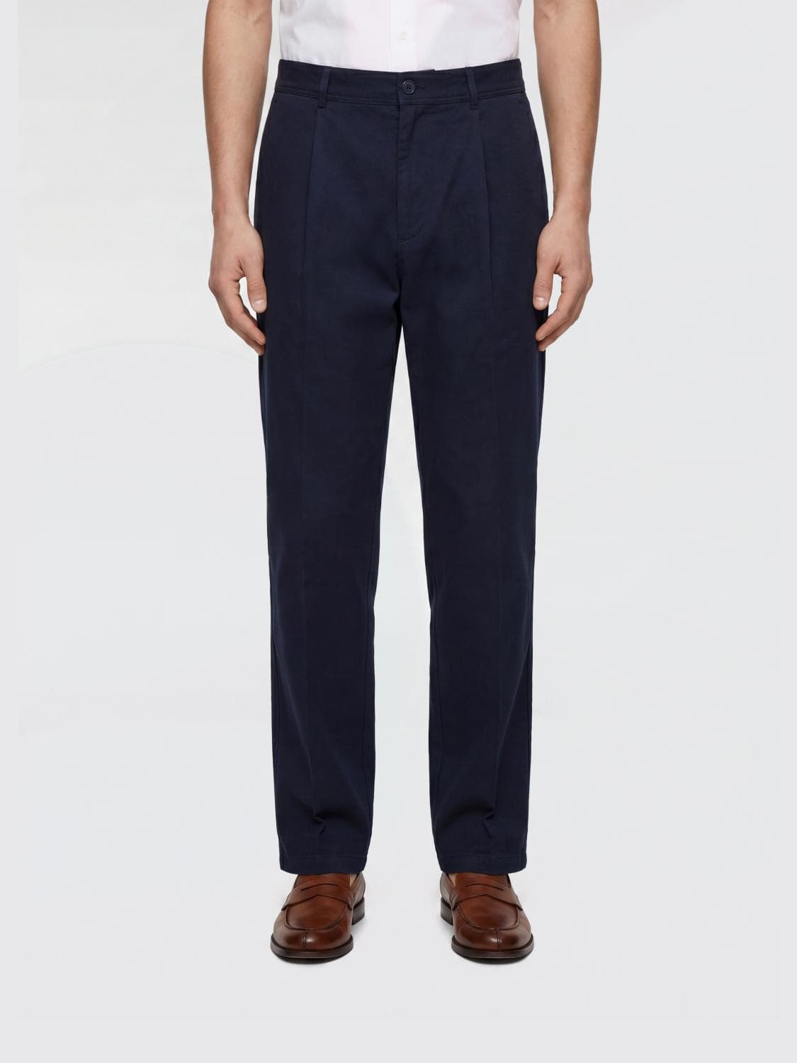 Valentino Tailored Cotton Trousers