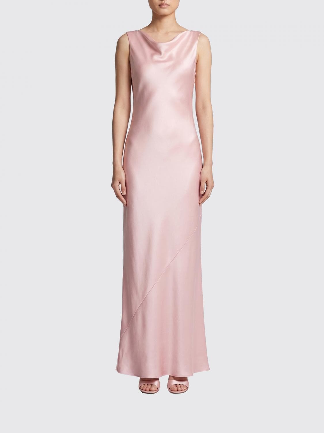 Norma Kamali Satin Slip Dress