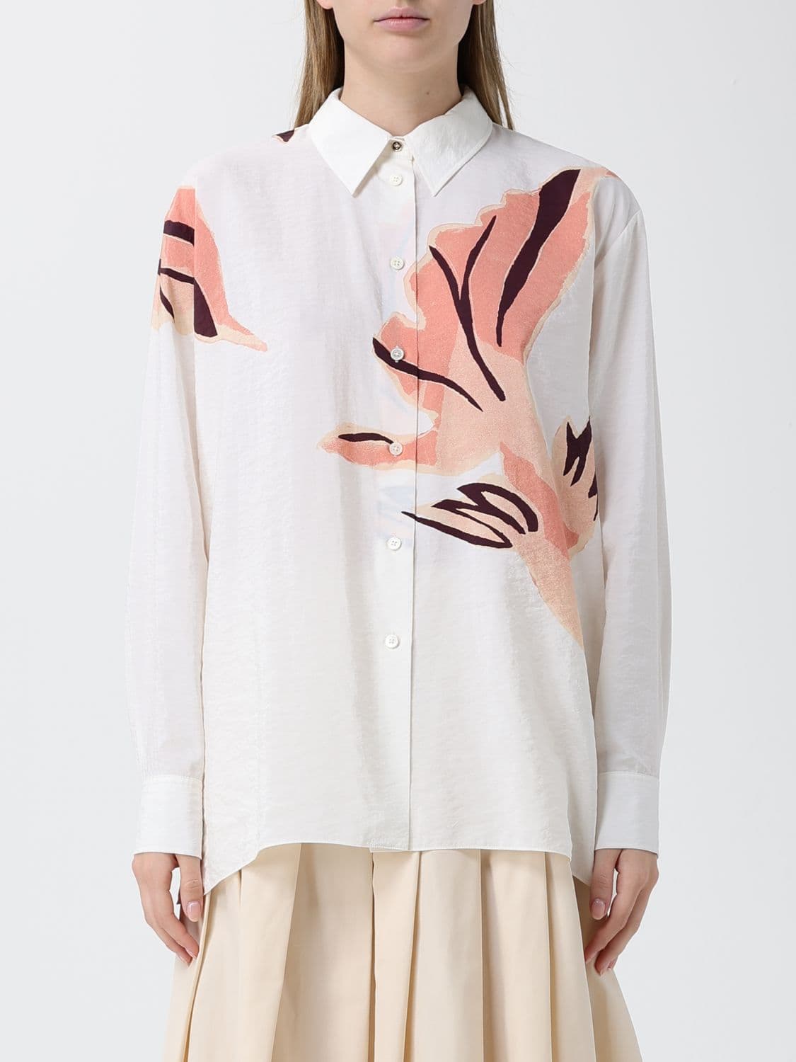 Paul Smith Silk Blend Casual Shirt